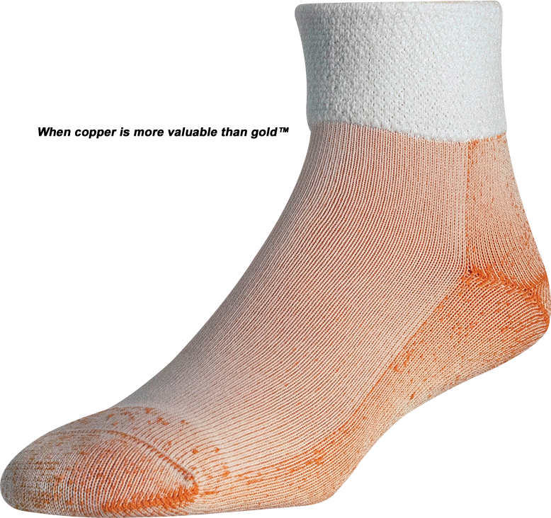 AVAL® ACTIVE Diabetic 1/4 Crew Socks
