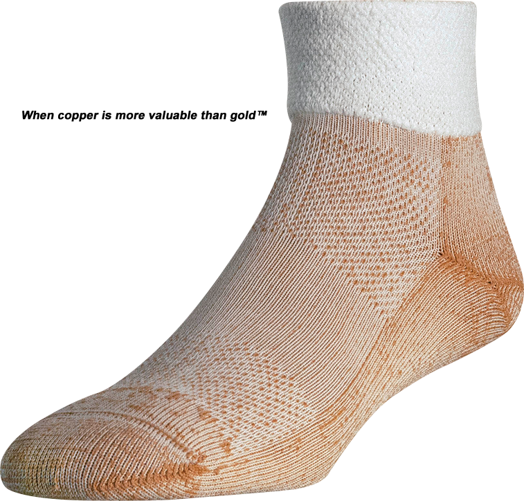 AVAL® CASUAL Diabetic 1/4 Crew Socks
